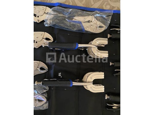 16 delige griptangen lastangen set, 2 x lastang 250 mm, 3 delige mini lastangen set, 2 x c-griptang 275 mm, 2 x griptang 250 mm - afbeelding 3 van  15