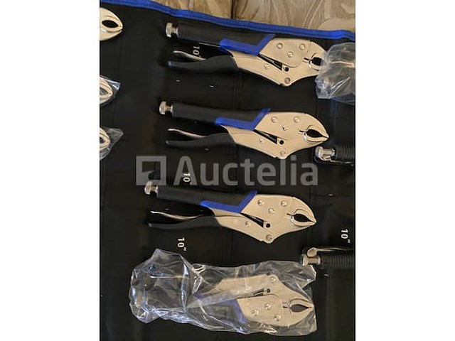 16 delige griptangen lastangen set, 2 x lastang 250 mm, 3 delige mini lastangen set, 2 x c-griptang 275 mm, 2 x griptang 250 mm - afbeelding 4 van  15