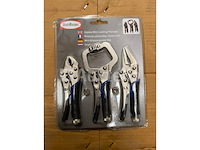 16 delige griptangen lastangen set, 2 x lastang 250 mm, 3 delige mini lastangen set, 2 x c-griptang 275 mm, 2 x griptang 250 mm - afbeelding 13 van  15