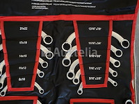 16 delige griptangen lastangen set en 50 delige sleutel set europese en engelse maten - afbeelding 4 van  12