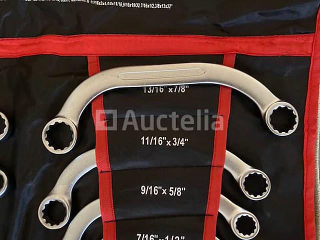 16 delige griptangen lastangen set en 50 delige sleutel set europese en engelse maten - afbeelding 1 van  12