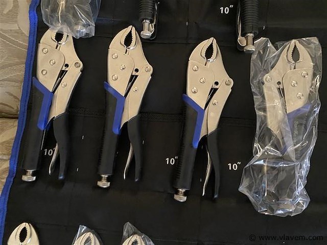 16 delige griptangen set 5 tot 11" - afbeelding 4 van  5