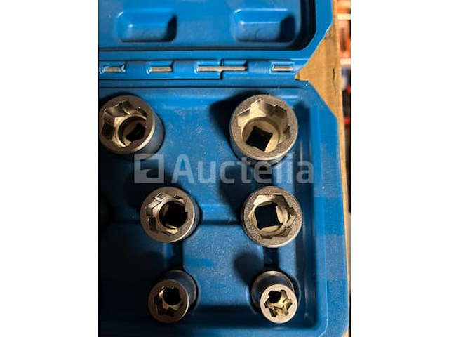 16 delige zware doppens set met telescopische ratel, uitdraai set voor bouten en moeren , kracht set dolle bout en moer verwijderaar en betonschaar 24 inch heavy duty - afbeelding 4 van  9