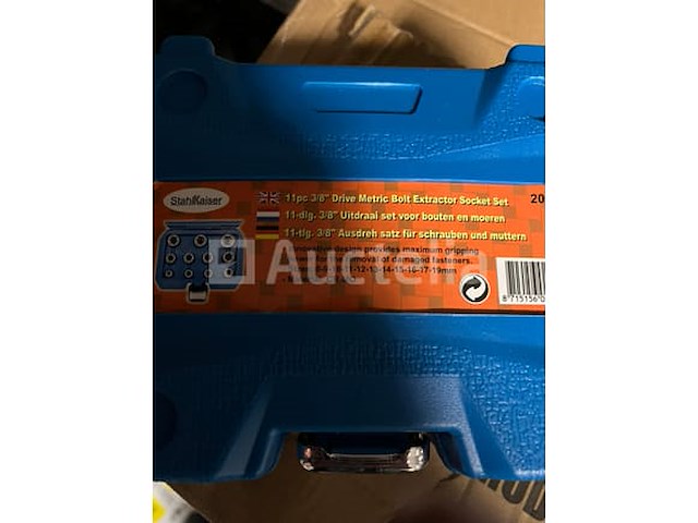 16 delige zware doppens set met telescopische ratel, uitdraai set voor bouten en moeren , kracht set dolle bout en moer verwijderaar en betonschaar 24 inch heavy duty - afbeelding 8 van  9