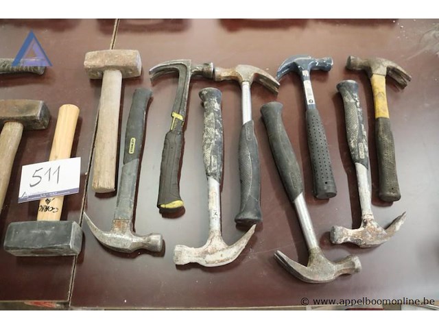16 diverse hamers - afbeelding 3 van  3