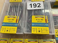 16 dozen hout schroeven met bits - afbeelding 4 van  8