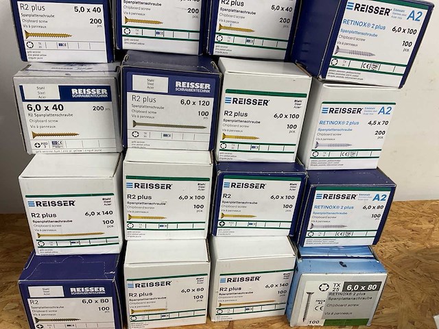 16 dozen hout schroeven - afbeelding 3 van  5