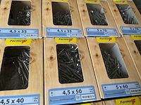 16 dozen inox houtschroeven - afbeelding 4 van  6