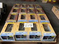 16 dozen inox schroeven deels hardhout schroeven - afbeelding 1 van  6