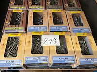 16 dozen inox schroeven deels hardhout schroeven - afbeelding 3 van  6