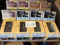 16 dozen inox schroeven deels hardhout schroeven - afbeelding 5 van  6