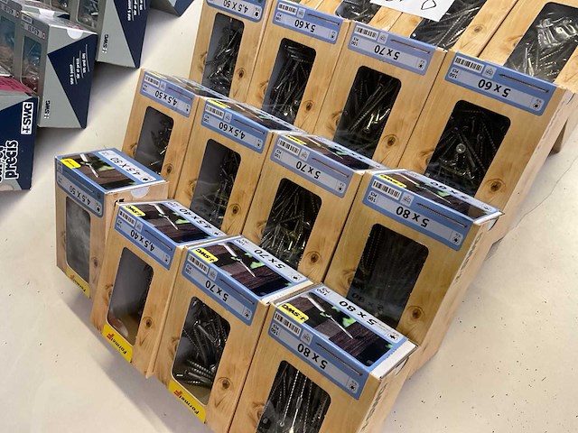 16 dozen inox schroeven deels hardhout schroeven - afbeelding 4 van  5