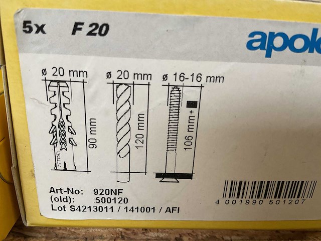 16 dozen pluggen - afbeelding 2 van  9