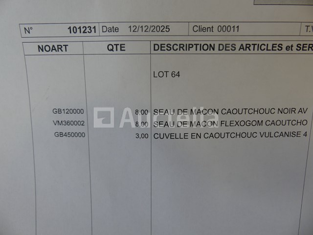 16 emmers en 3 bowls - afbeelding 1 van  7