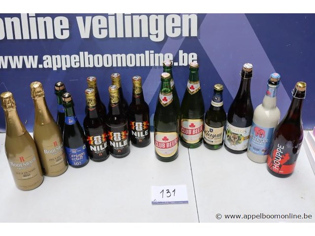 16 grote flessen diverse bier - afbeelding 1 van  3
