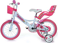 16 inch kinderfiets, meisjesfiets, dino bikes, unicorn - afbeelding 4 van  8
