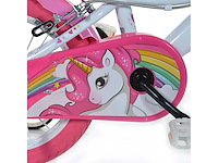 16 inch kinderfiets, meisjesfiets, dino bikes, unicorn - afbeelding 8 van  8
