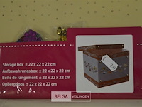 ±16 knutsel opbergdozen 22x22x22 cm - afbeelding 2 van  3