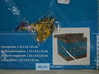 ±16 knutsel opbergdozen 22x22x22 cm - afbeelding 3 van  3