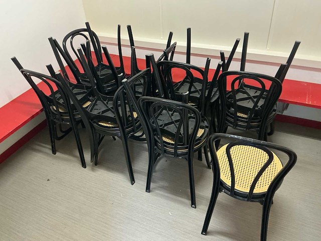 16 kunststof stoelen restaurantstoel - afbeelding 3 van  3