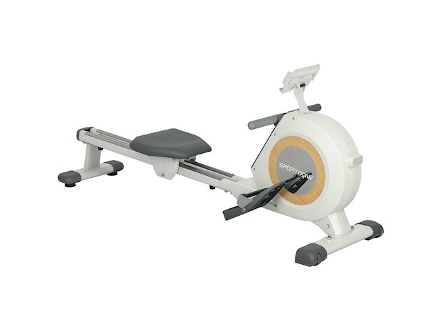 16-lagige magnetische roeimachine met lcd-scherm en telefoonhouder, verticale opslag - afbeelding 3 van  7