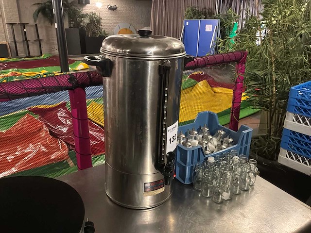 16 liter koffiemachine percolator - afbeelding 2 van  2