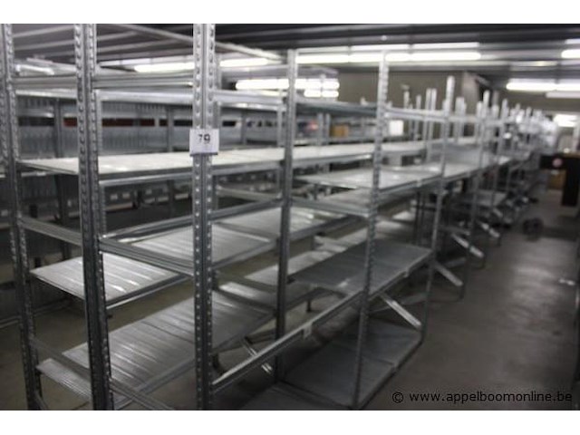 16 meter magazijnrek - afbeelding 2 van  3
