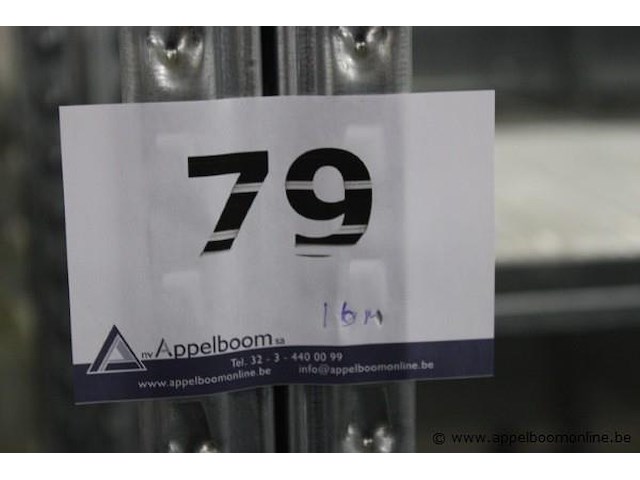 16 meter magazijnrek - afbeelding 3 van  3