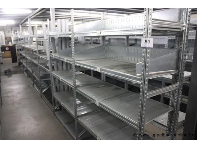 16 meter magazijnrek - afbeelding 1 van  3
