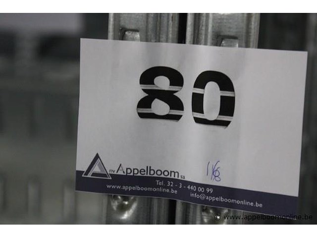 16 meter magazijnrek - afbeelding 3 van  3