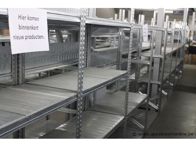 16 meter magazijnrek - afbeelding 2 van  3