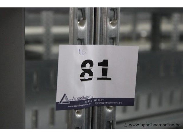 16 meter magazijnrek - afbeelding 3 van  3