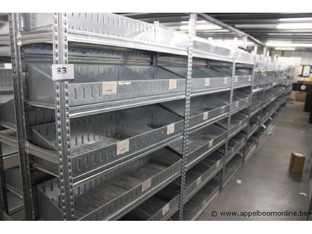 16 meter magazijnrek - afbeelding 1 van  3