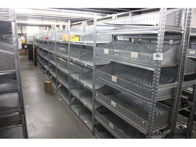 16 meter magazijnrek - afbeelding 1 van  3