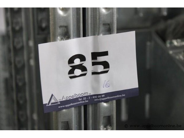 16 meter magazijnrek - afbeelding 3 van  3