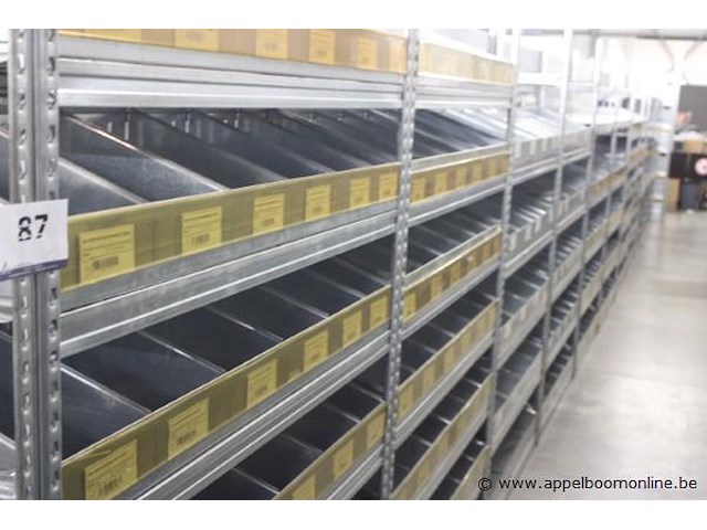 16 meter magazijnrek - afbeelding 2 van  3