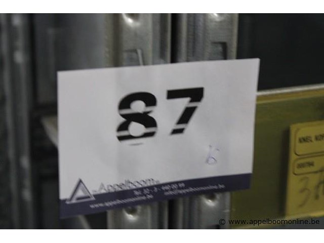 16 meter magazijnrek - afbeelding 3 van  3