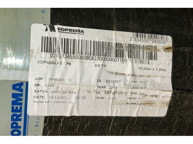 16 rollen soprema bitume - afbeelding 4 van  4