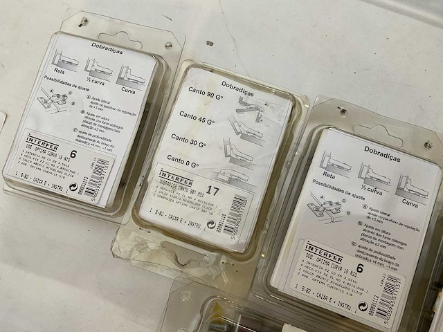 16 scharnier sets - afbeelding 4 van  5