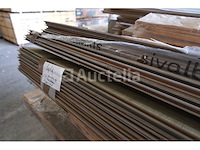 16 sivalbp houten bekledingsplaten (+- 9 m²)