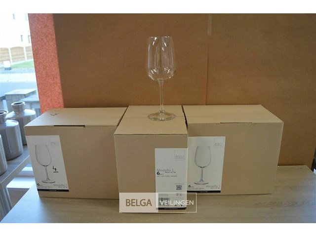 16 wijnglazen - afbeelding 1 van  4