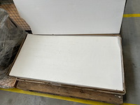 16 witte betonlook wandpanelen - afbeelding 1 van  3