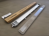 16 x 120cm pro dubbele led tl t8 armaturen waterdicht met reflectoren - afbeelding 5 van  9