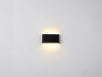 16 x 12w led wandlamp duo licht zwart warm wit waterdicht 17.5cm - afbeelding 9 van  11