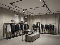 16 x 18w 4000k led pro railspot cilinder zand zwart draaibaar