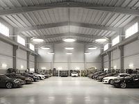 16 x 200w 4000k led ufo highbay slim waterdicht - afbeelding 1 van  9