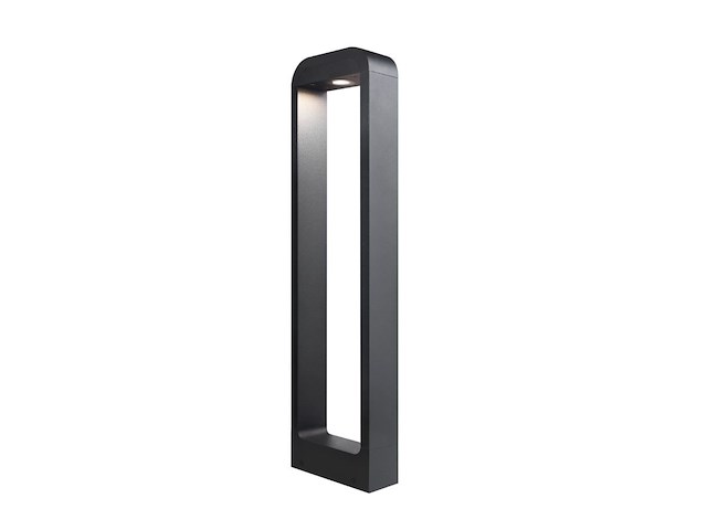 16 x 7w led zand zwart tuinlamp 60cm warm wit - afbeelding 3 van  8