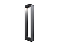 16 x 7w led zand zwart tuinlamp 60cm warm wit - afbeelding 5 van  8