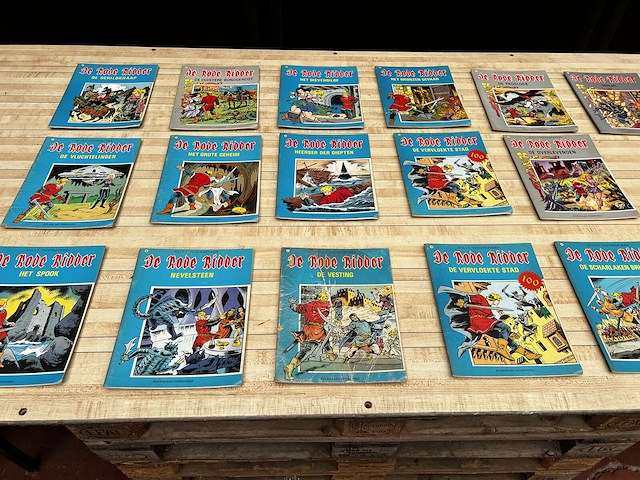 16 x de rode ridder strip - afbeelding 1 van  4