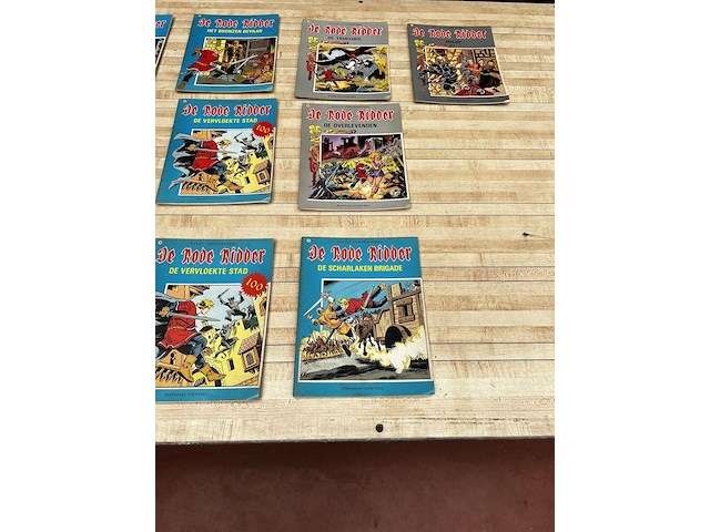 16 x de rode ridder strip - afbeelding 4 van  4